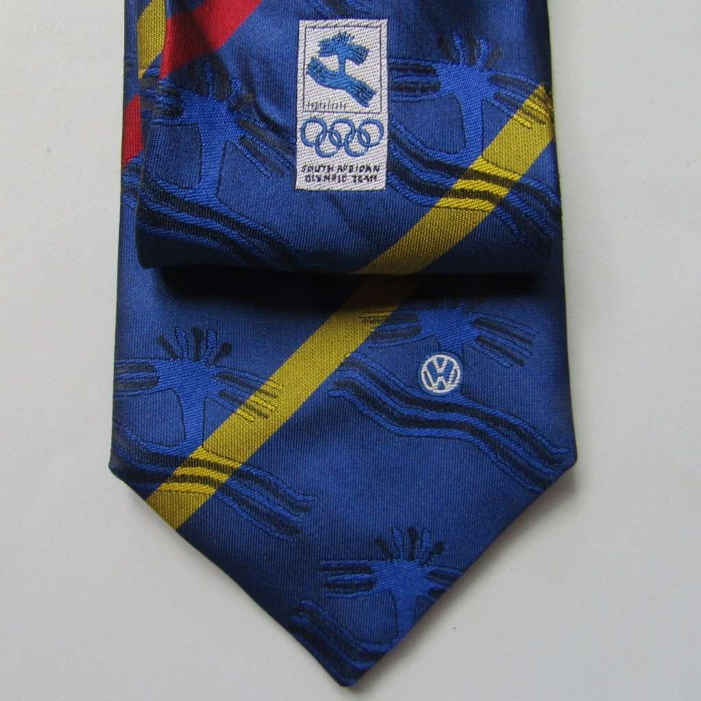 Old SA Olympic Team - Volkswagen Sponsor Neck Tie