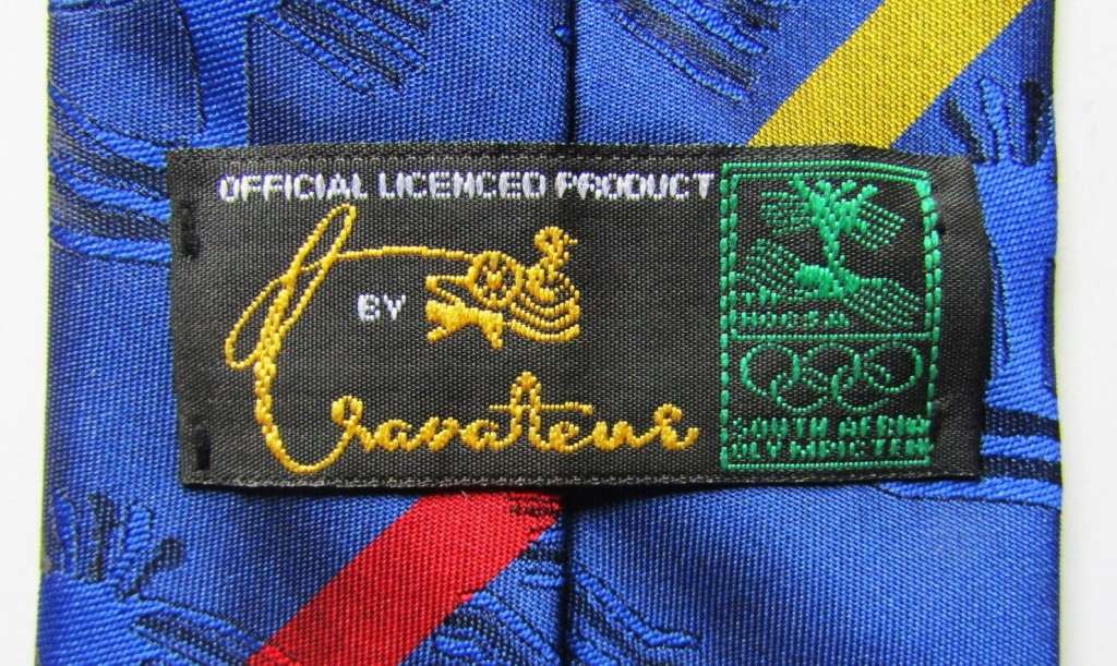 Old SA Olympic Team - Volkswagen Sponsor Neck Tie