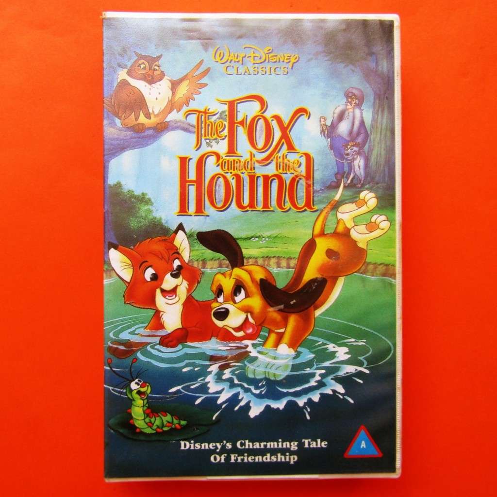The Fox and the Hound - Walt Disney VHS Tape (1988)