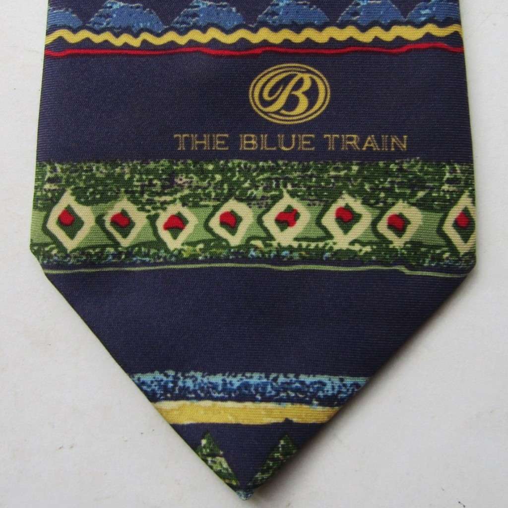 The Blue Train SAR Railways Neck Tie