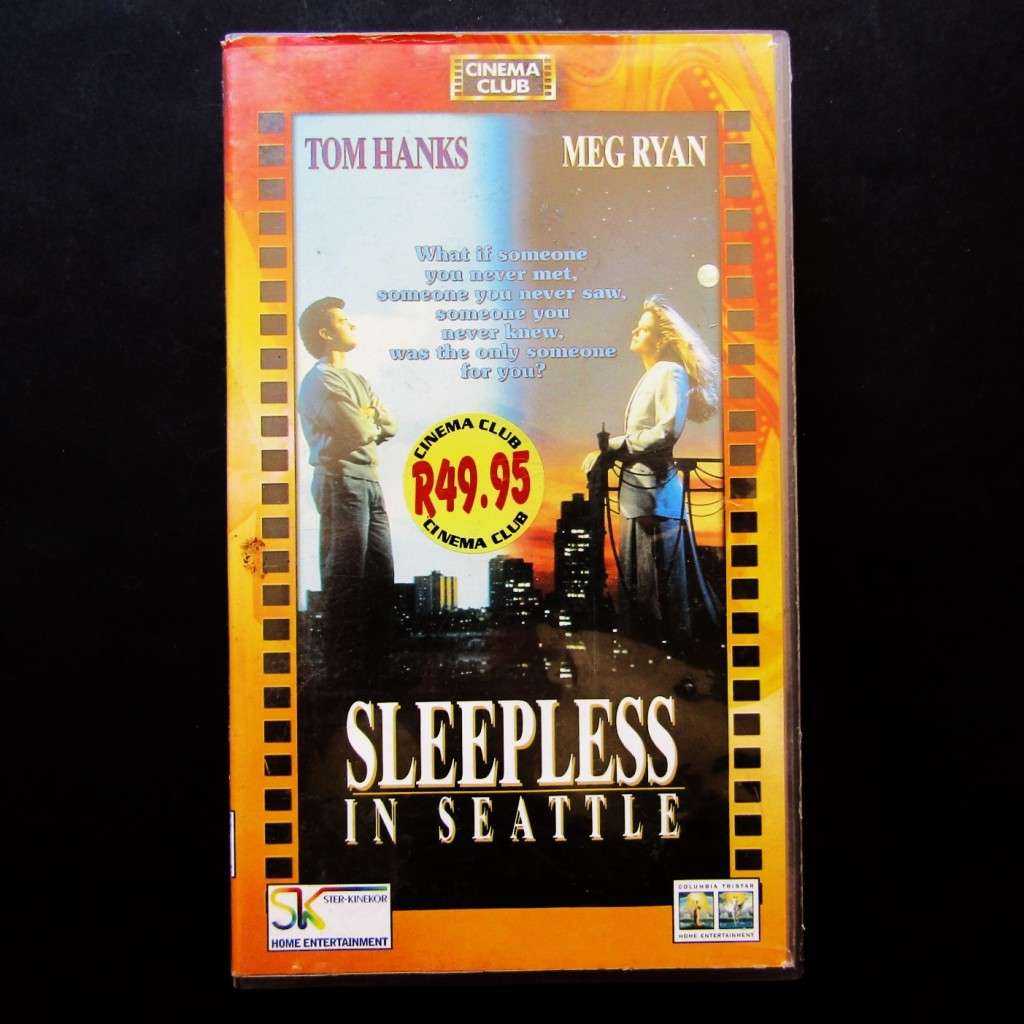 Sleepless in Seattle - Tom Hanks - Movie VHS Tape (1994)