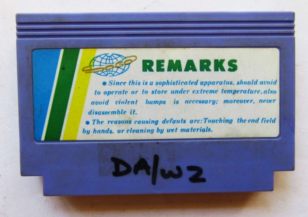 Old Road Fighter - 8 Bit TV Game Cartridge