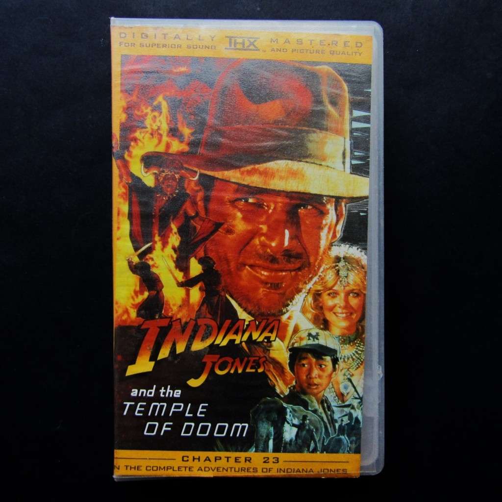 Indiana Jones and the Temple of Doom - Movie VHS Tape (2000)