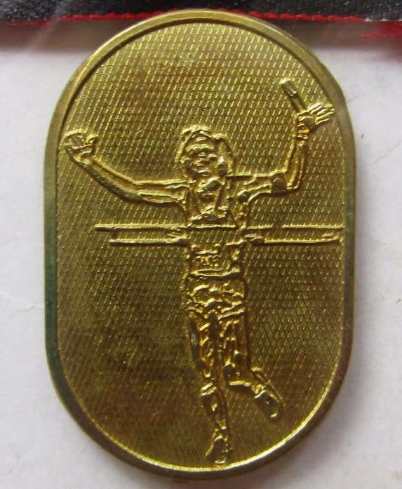 1981 Bruce Fordyce Framed Patch Badge and Medal