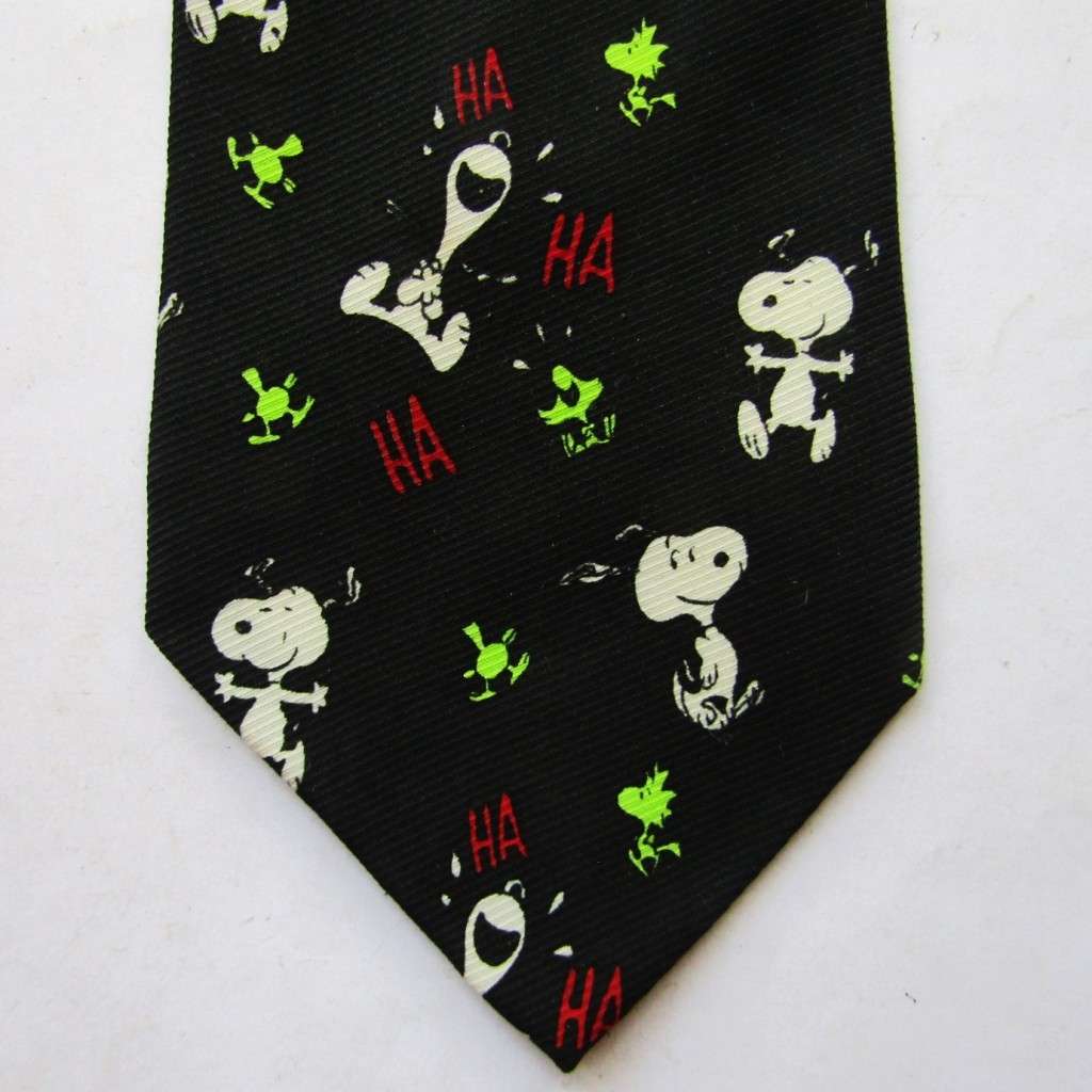 Snoopy Cartoon Neck Tie