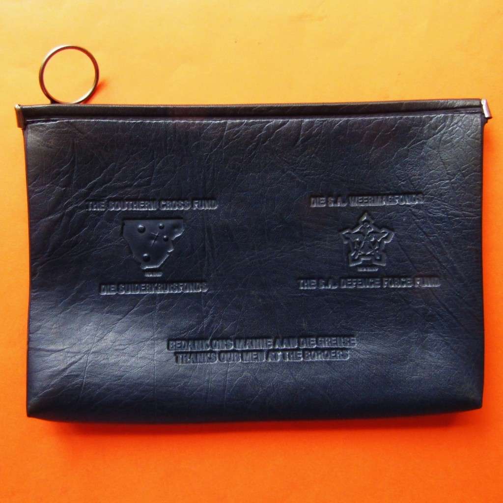 SADF Border War Southern Cross Fund Blue Satchel Case
