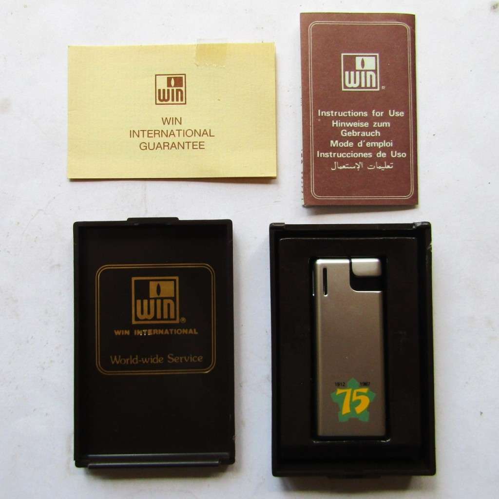 1987 SADF 75 Year Anniversary Boxed Lighter