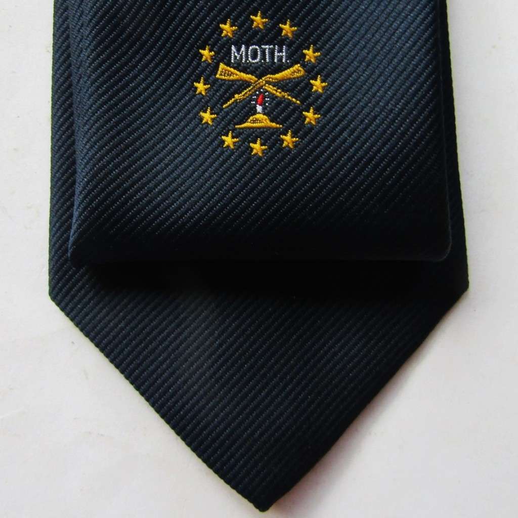 Old MOTH Insignia Tie