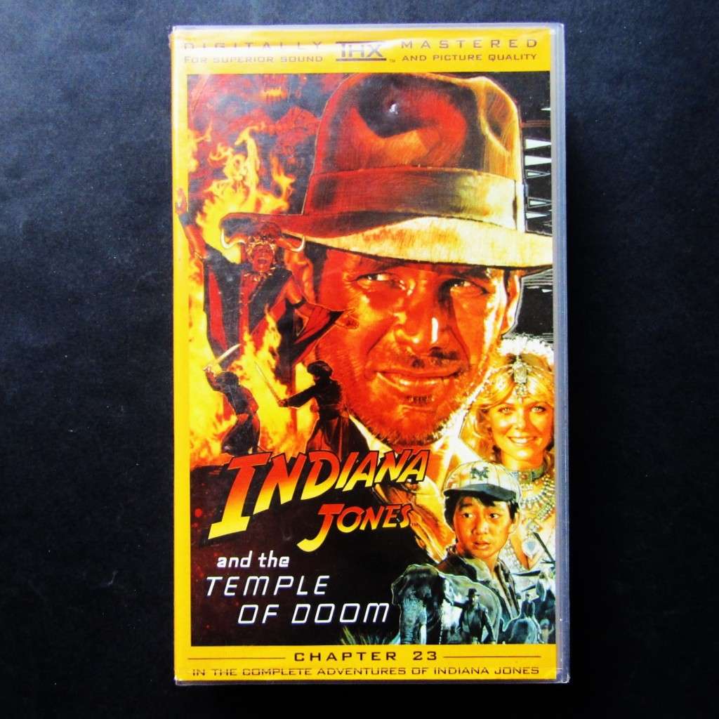 Indiana Jones and the Temple of Doom - Movie VHS Tape (2000)