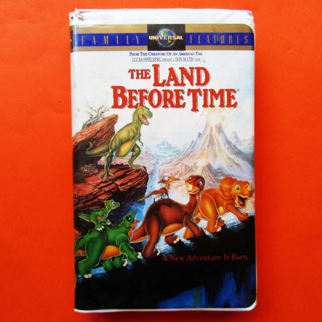 The Land Before Time - American Edition - VHS Video Tape (1996)