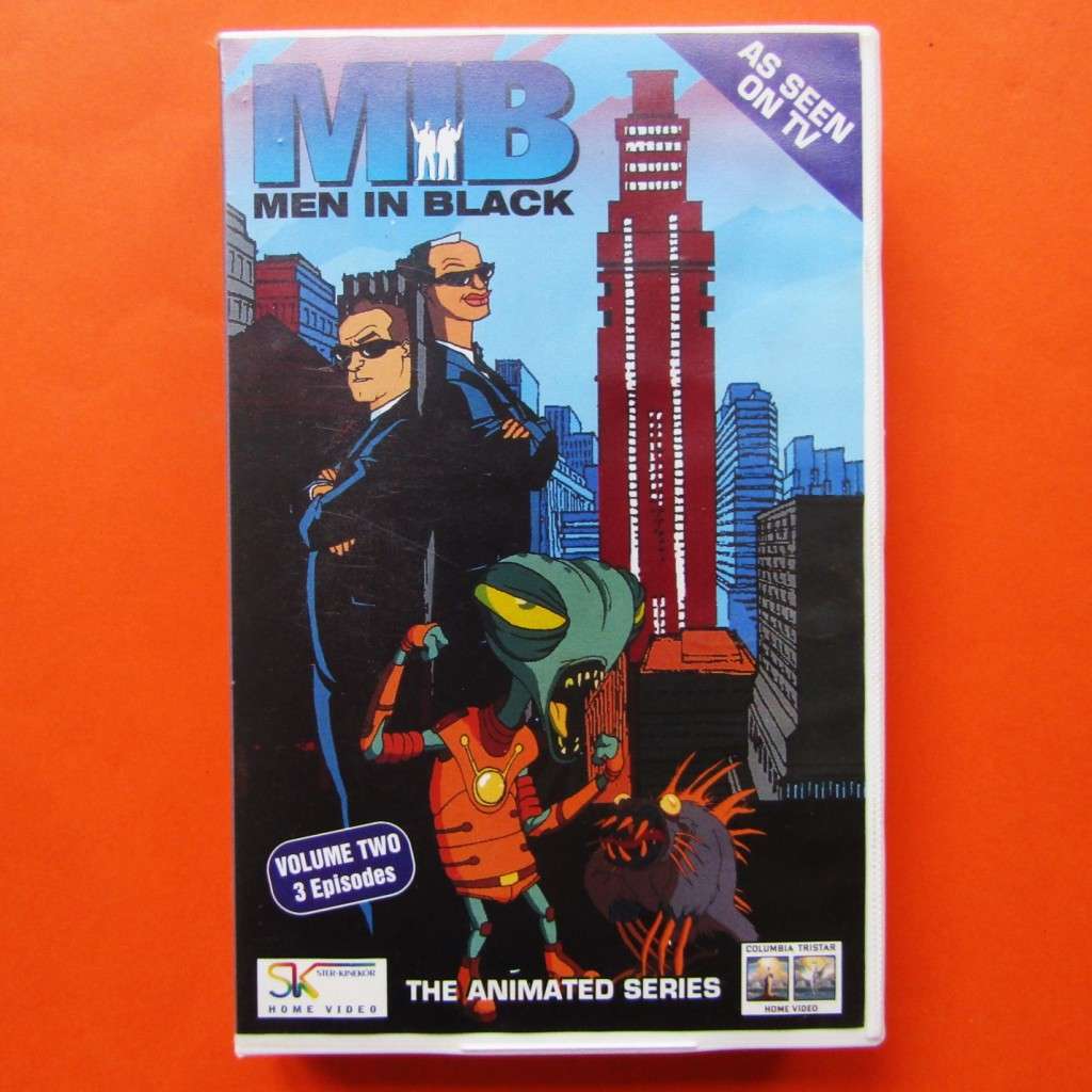 Men in Black - The Animated Series - VHS Video Tape (1998)