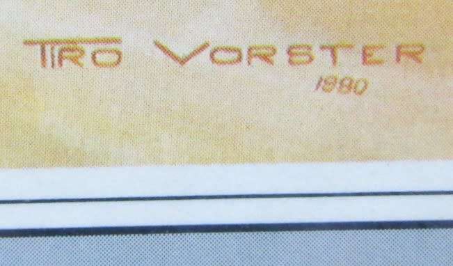 1980 SAAF Aircraft Framed Image