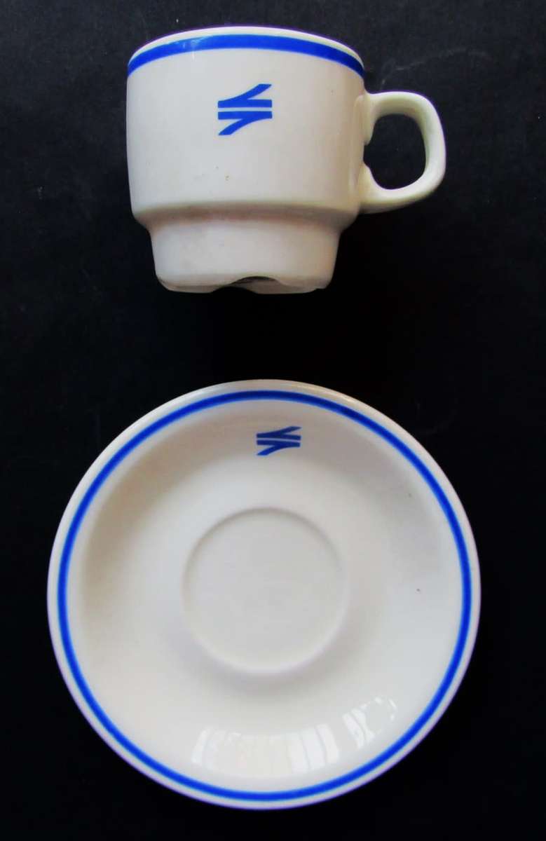 Old Spoornet Railways Cup and Saucer
