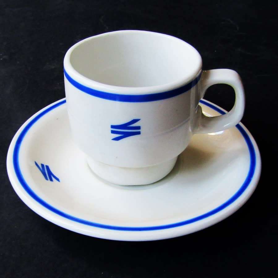 Old Spoornet Railways Cup and Saucer