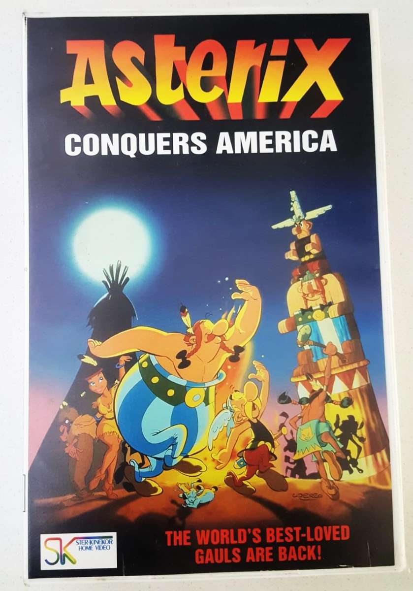 Asterix Conquers America - VHS Video Tape (1996)