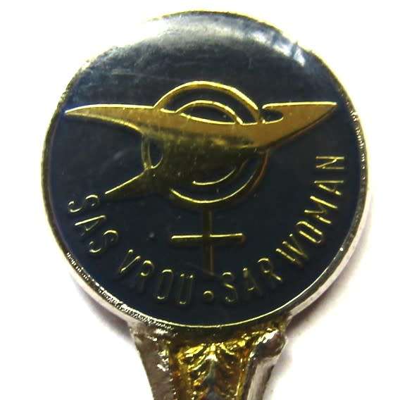 Old SAR Railways Woman Spoon