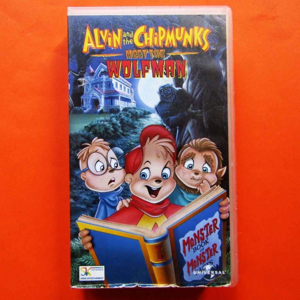 Movies - Alvin And The Chipmunks Meet The Wolfman - Vhs Video Tape 