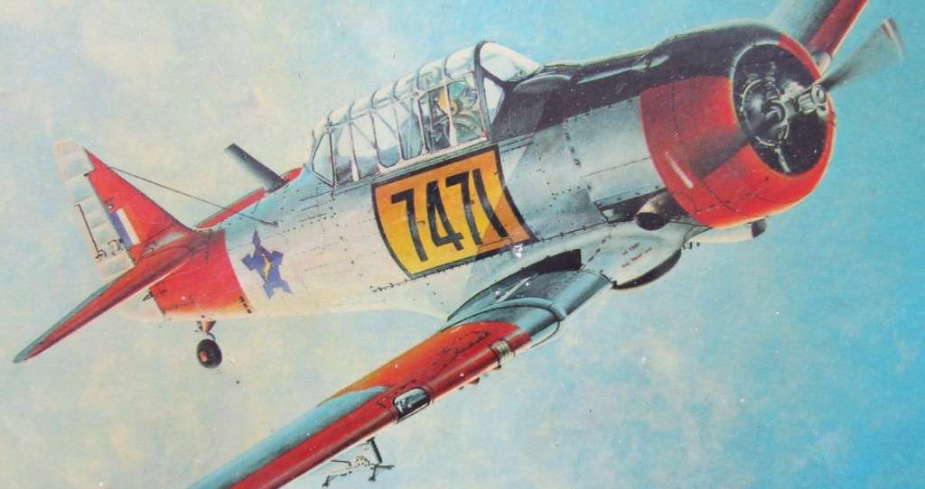 1981 SAAF Aircraft Framed Image