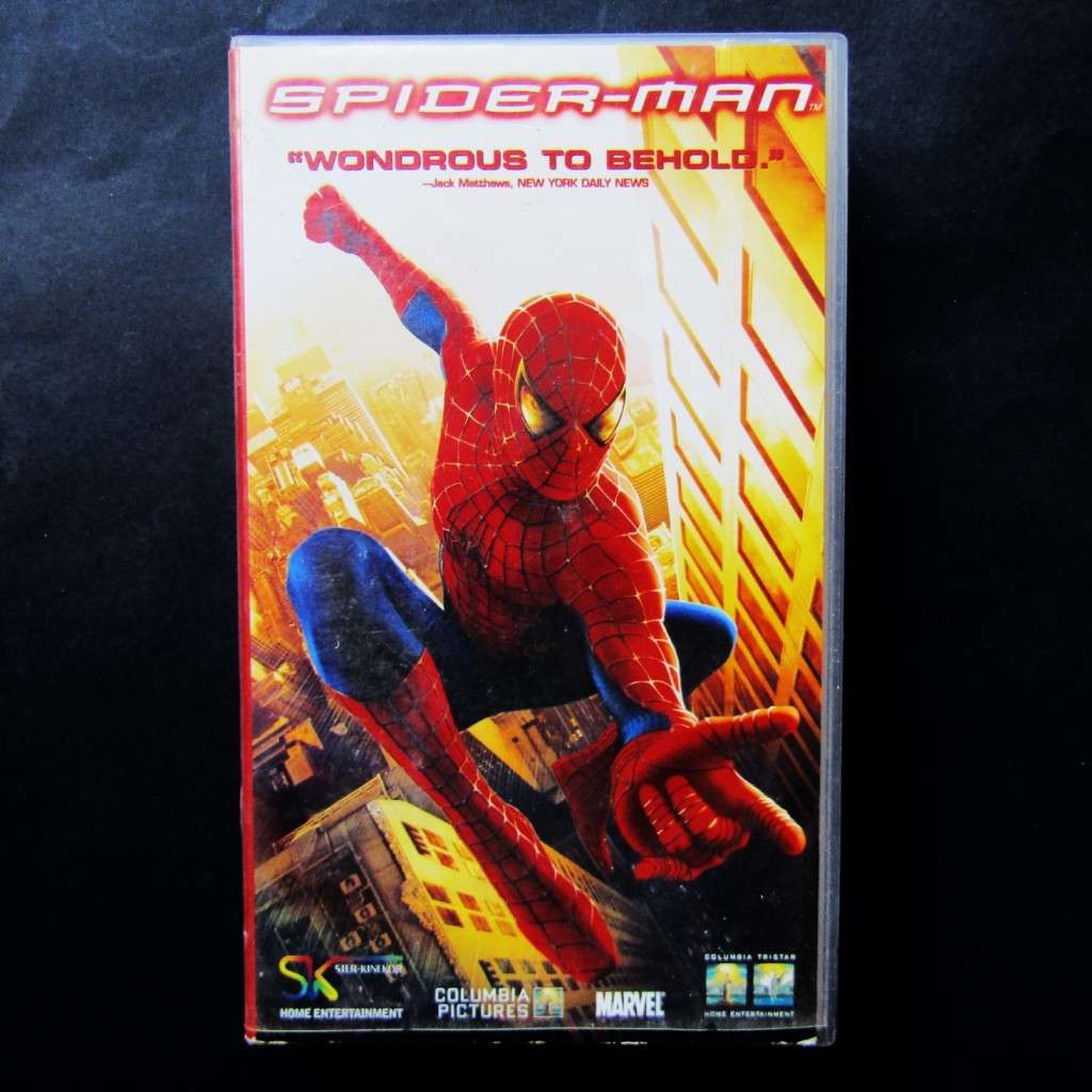 Spider-Man - Tobey Maguire - Movie VHS Tape (2002)