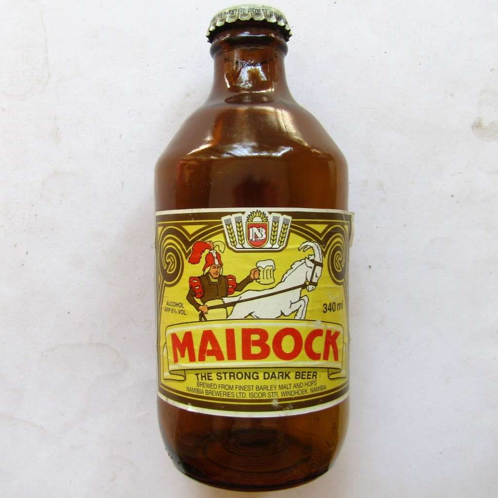 Old Namibia Maibock 340ml Beer Bottle with Cap