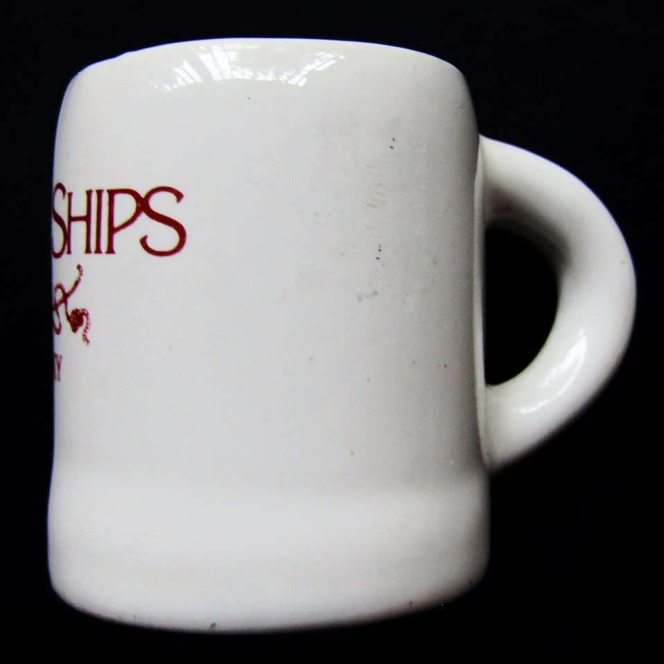 Old Three Ships Whisky Tot Measure