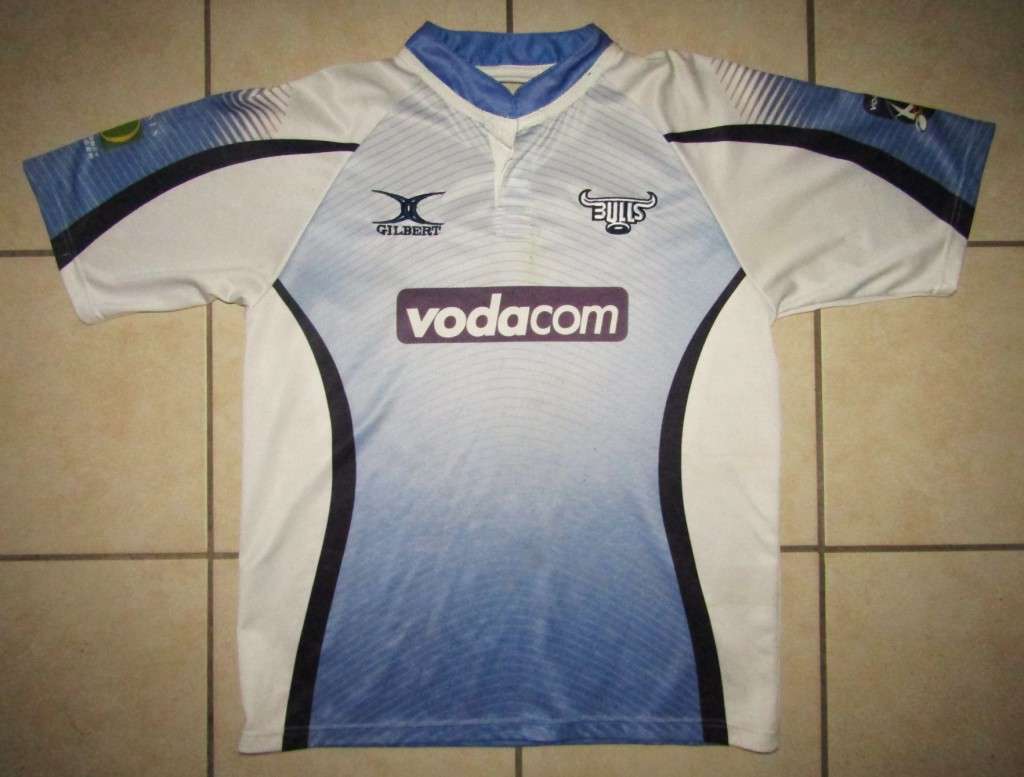 Old Bulls White Super 14 Rugby Jersey - XL Size