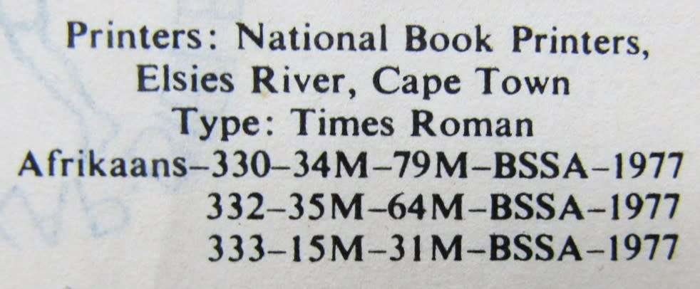 1977 SADF Afrikaans Pocket Bible