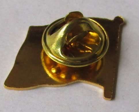 Old Botswana Flag Lapel Pin Badge