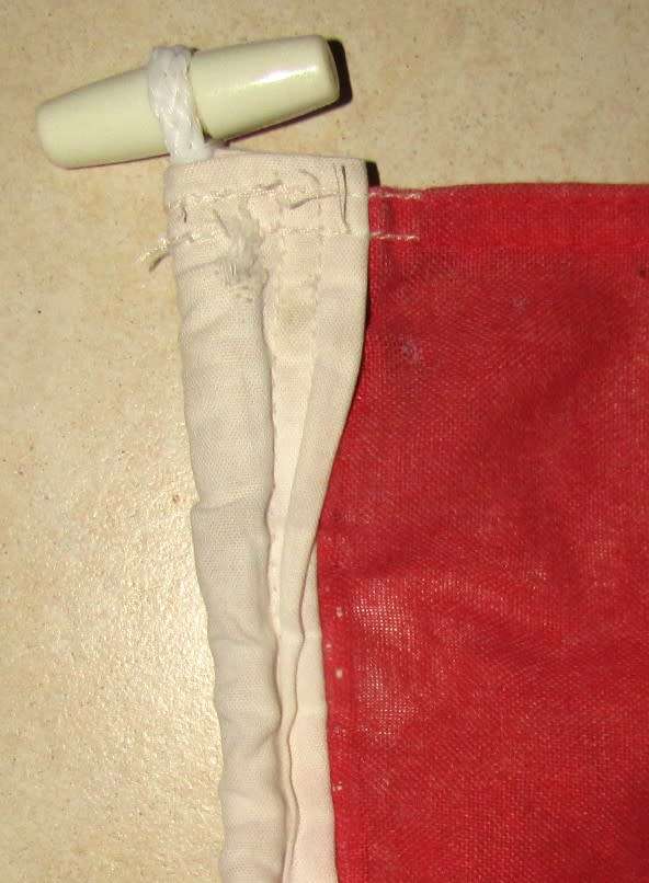 Large Old Firestone Advertising Flag