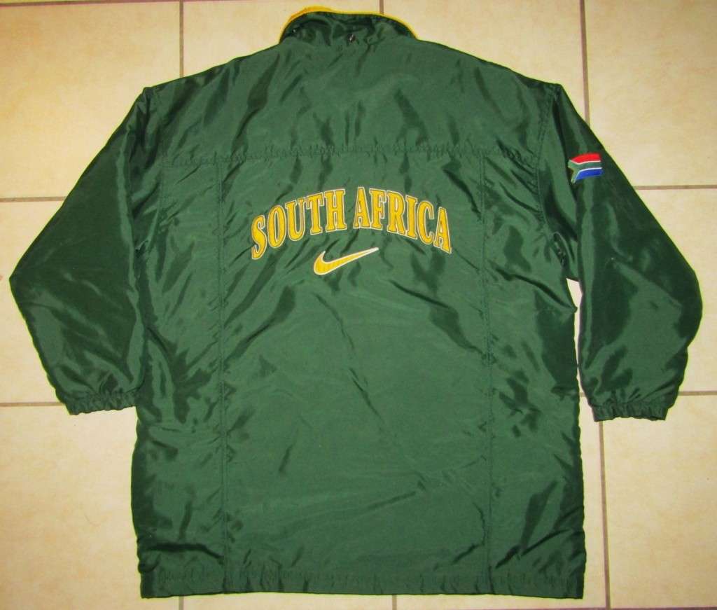 Old Nike Springbok Rugby Tracksuit Jacket - Large Size
