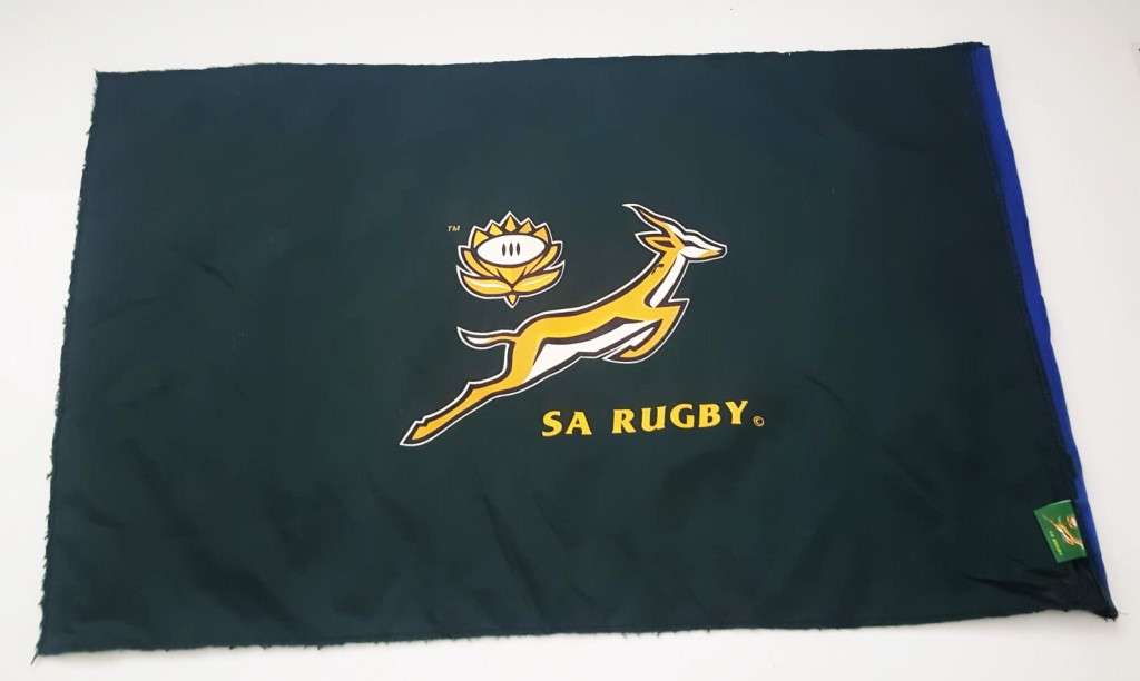 Old Vodacom Springbok Rugby Flag