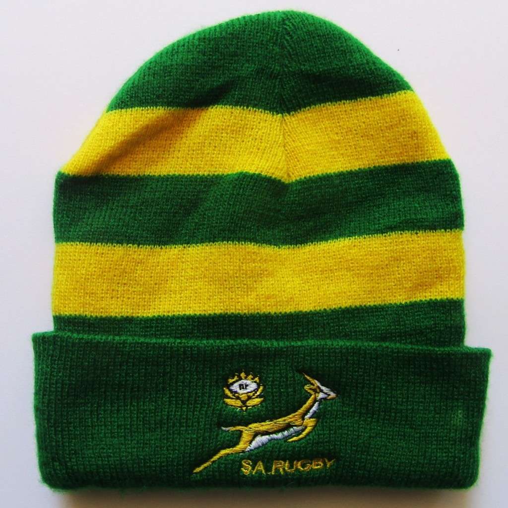 Old Springbok Rugby Beanie Cap