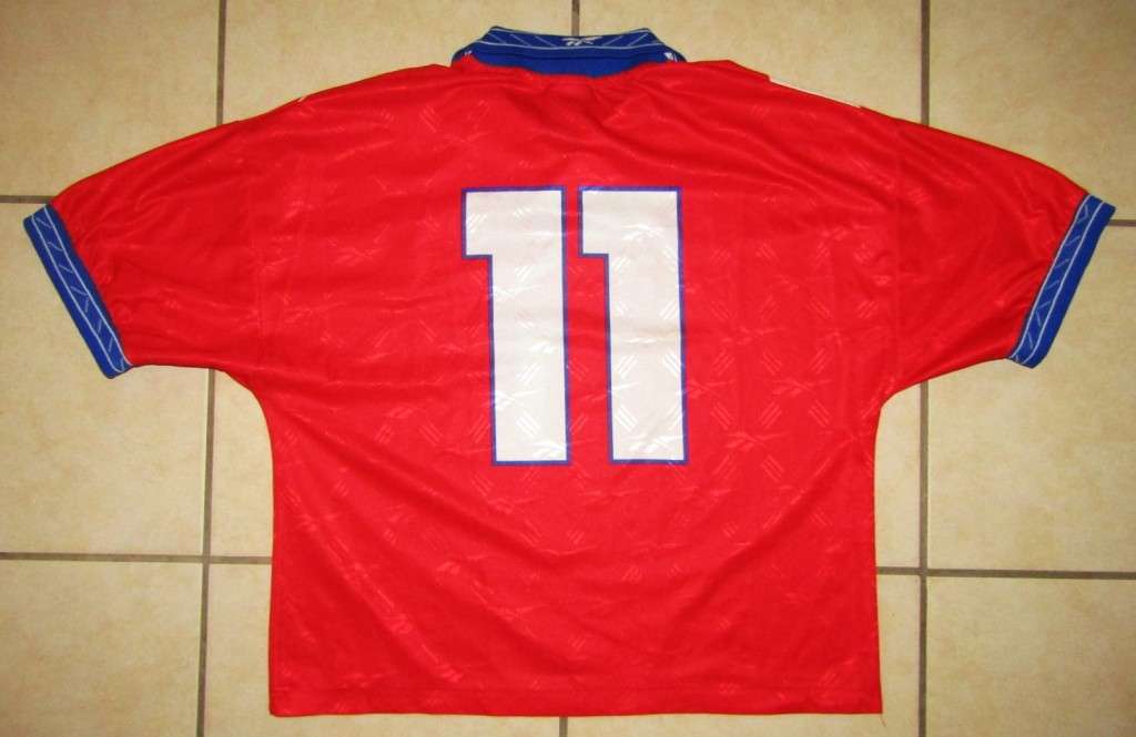 Old Reebok Chile Football Jersey - Large Size