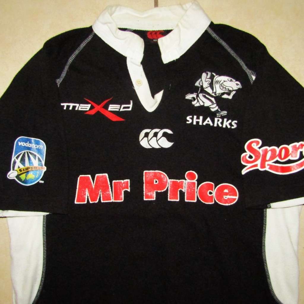 Old Sharks Super 14 Rugby Jersey - Large Size