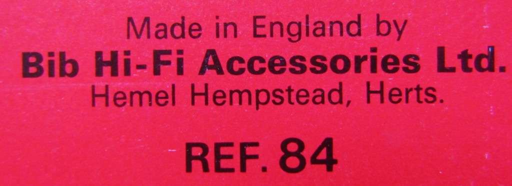 Vintage Bib Cassette Tape Editor - Made in England