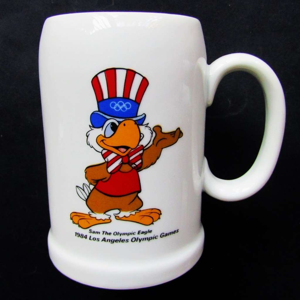 1984 Los Angeles Olympic Games Beer Mug