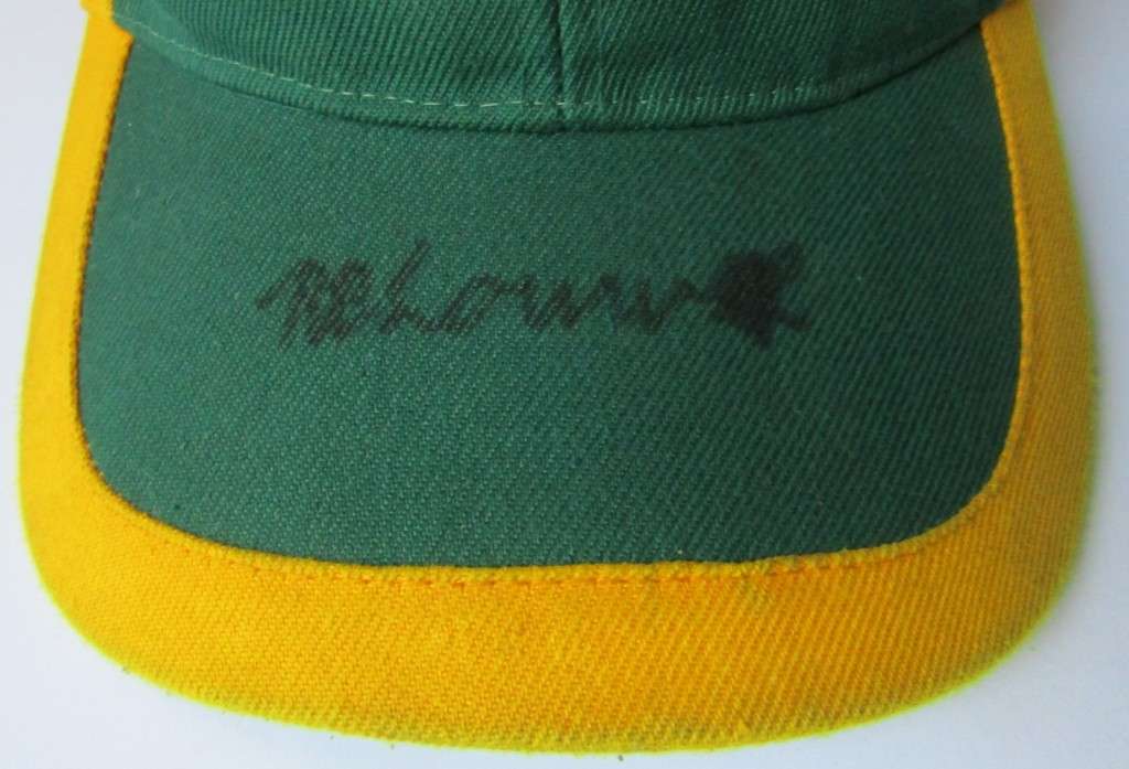 Signed Springbok Rugby Cap