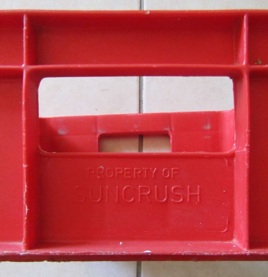 Old Suncrush Coca Cola Crate