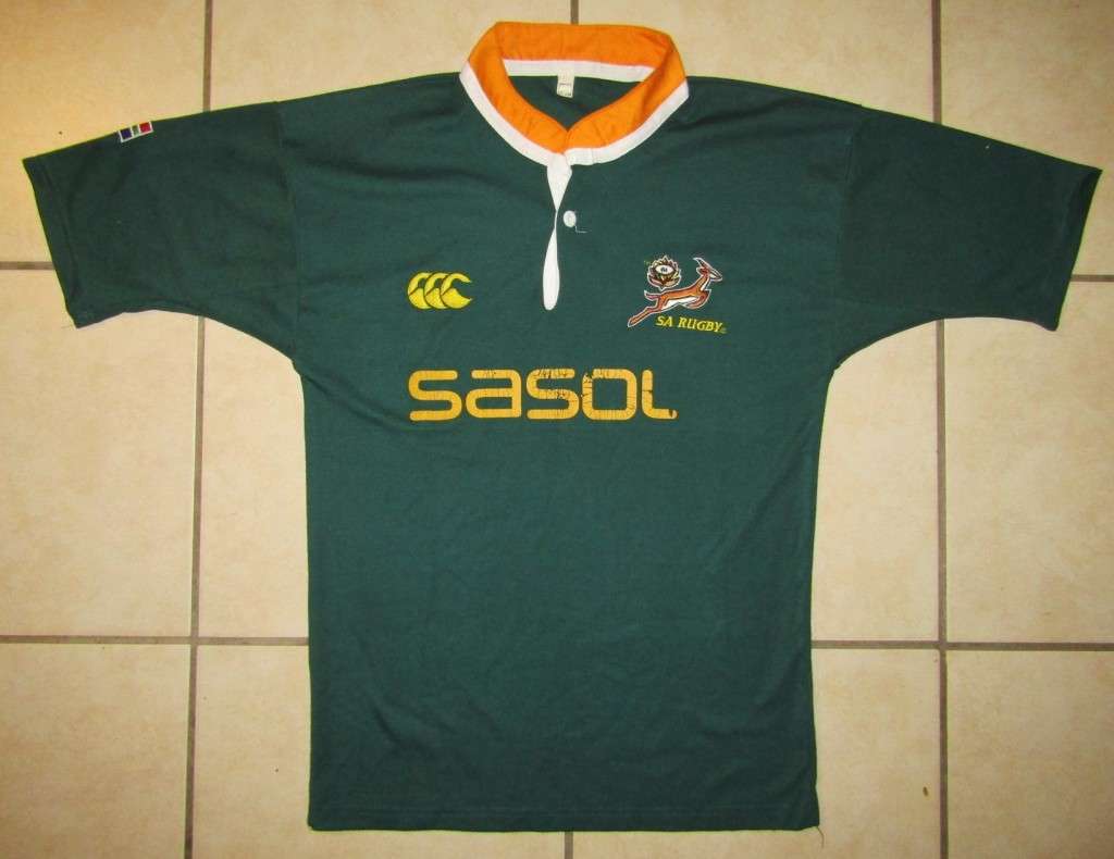 Old Springbok Rugby Jersey - Small Size