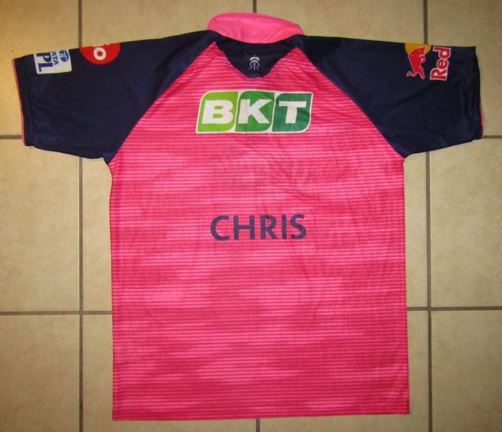 Old Rajasthan Royals IPL Cricket Jersey - XL Size