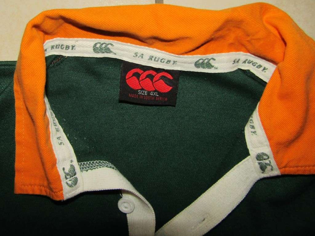 Old Springbok Rugby Jersey - Size 4XL