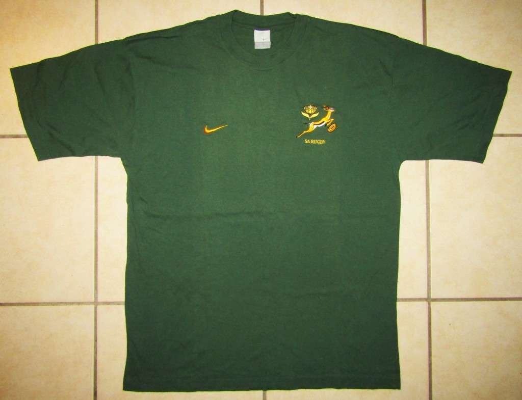 Old Nike Springbok Rugby Shirt - Large Size