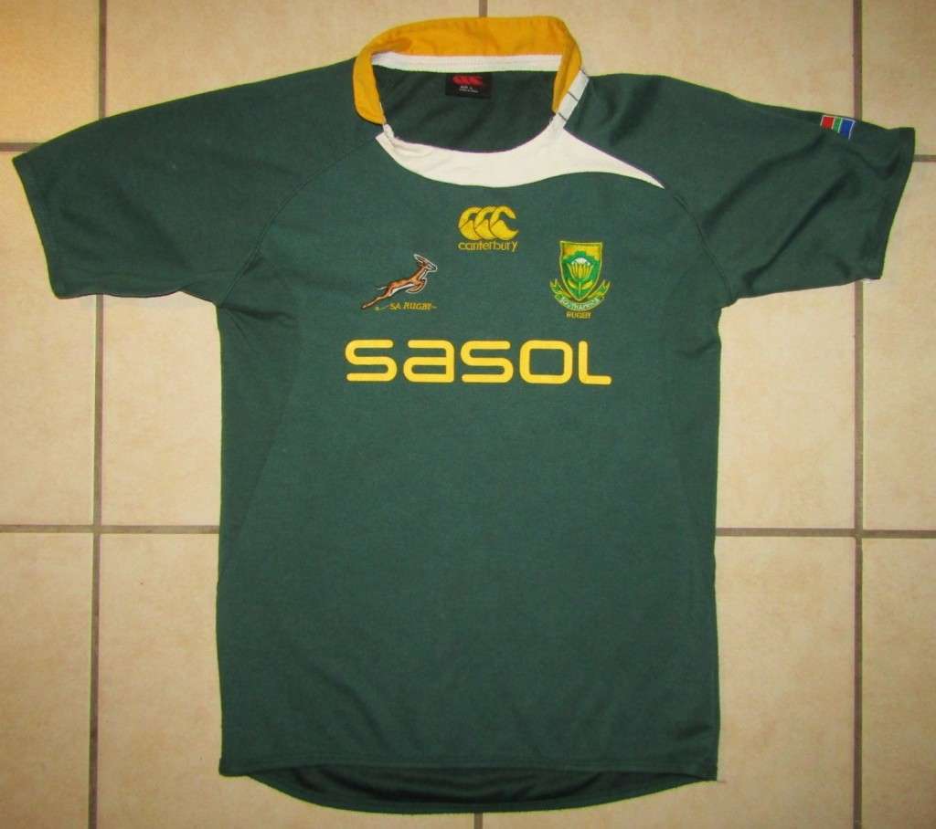 Old Springbok Rugby Jersey - Kids Large Size