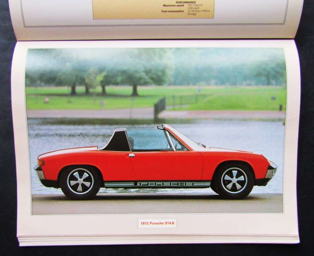 1984 Porsche Poster Book