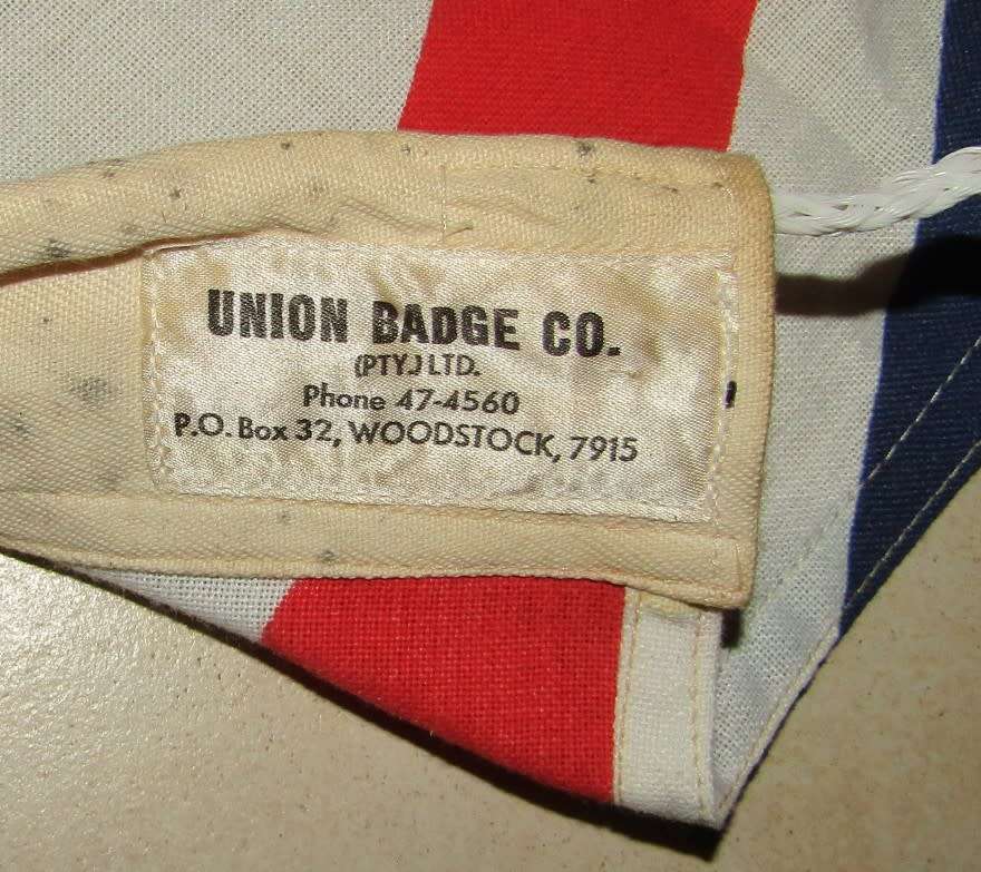 Large Old British Union Jack Flag