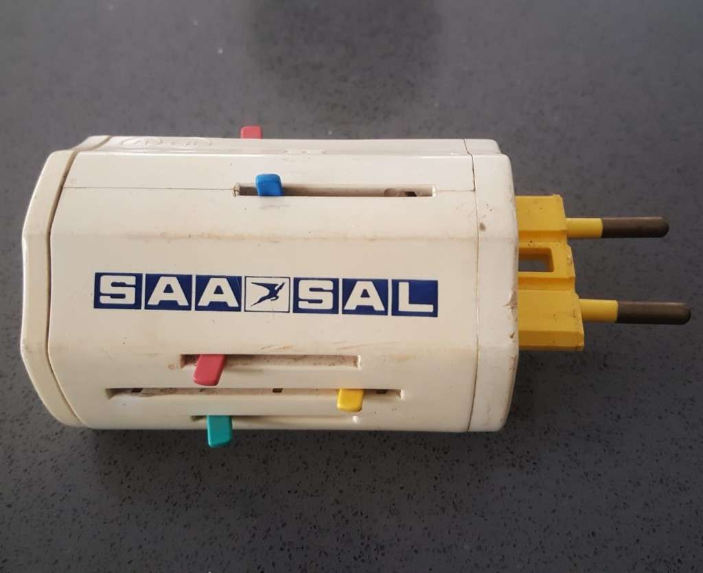 Old SAA Airways Flying Springbok Adapter
