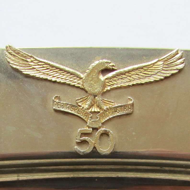 SAAF Airforce 50 Year Large Metal Ashtray