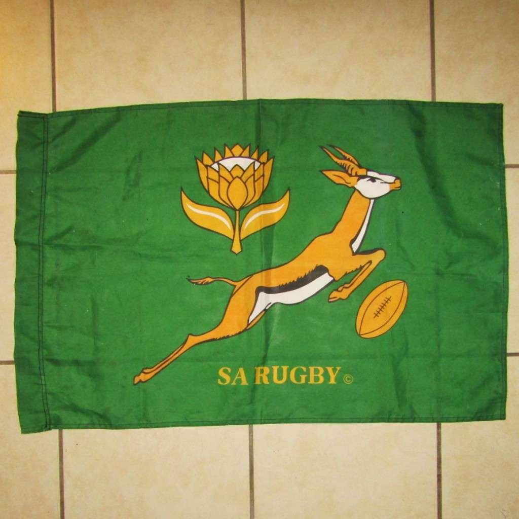 Old Springbok Rugby Flag