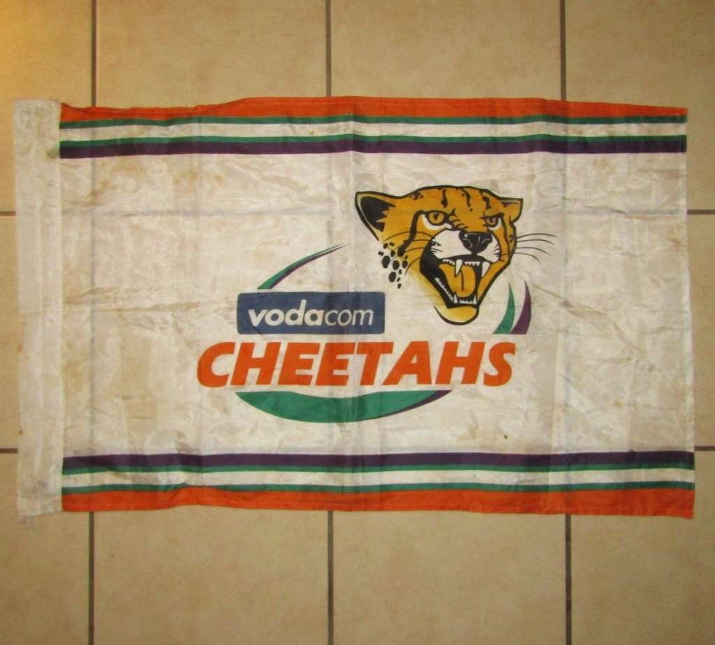 Old Vrystaat Cheetahs Rugby Flag