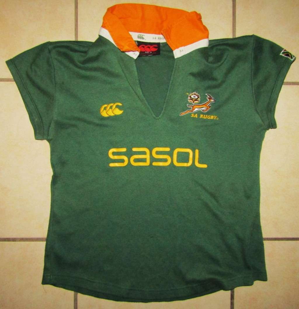 Old Springbok Rugby Jersey - Size 14